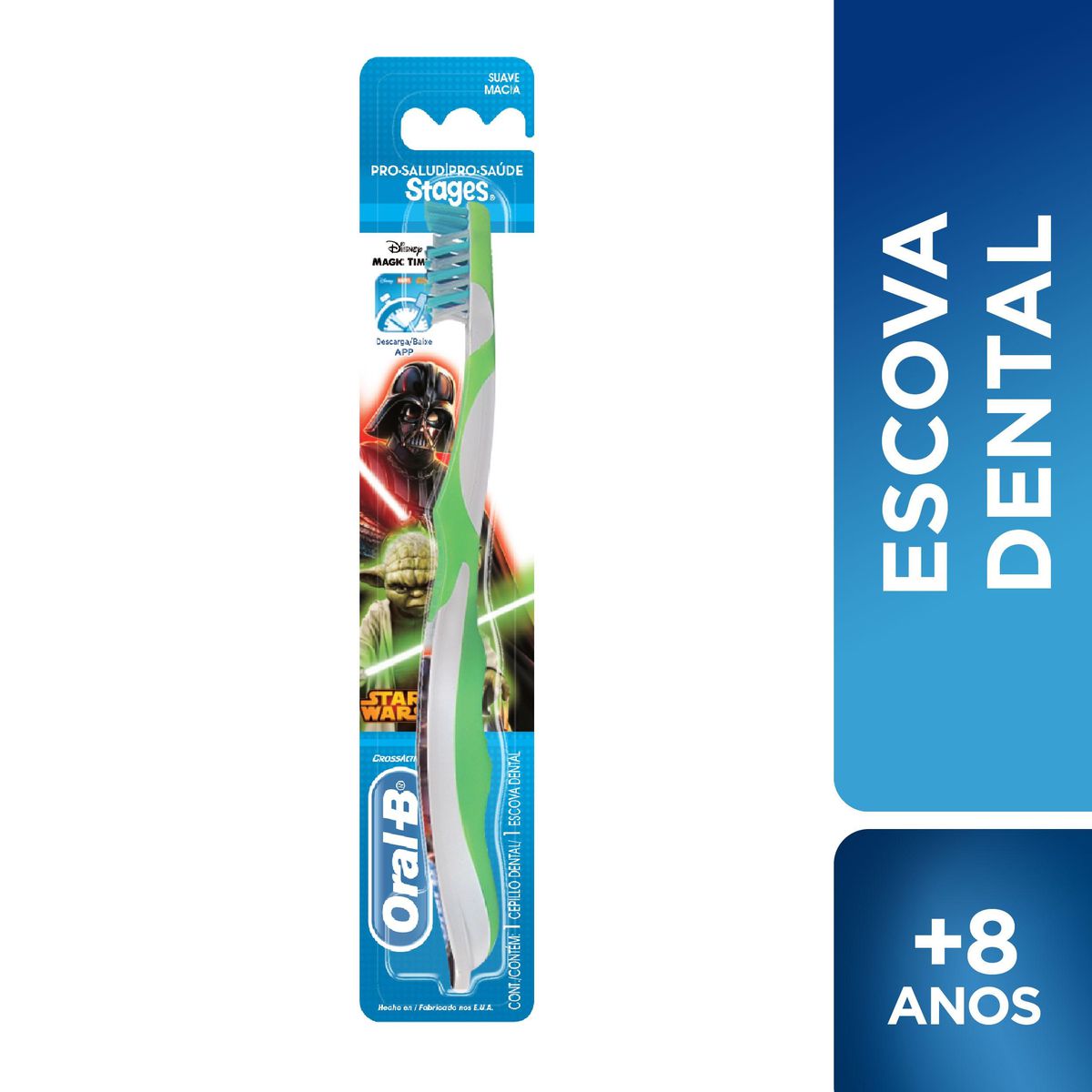 Escova Dental Infantil Oral-B Stages Star Wars Stage 4 1 Unidade