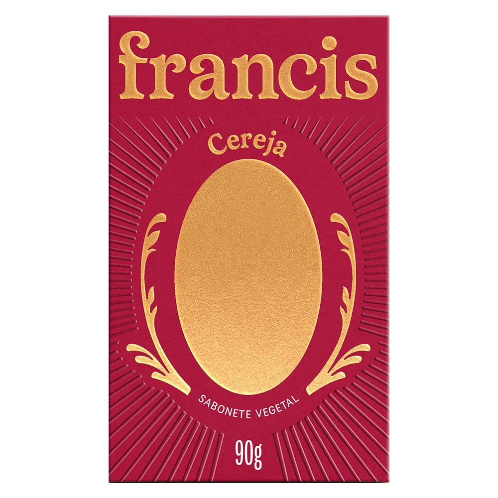 Sabonete Em Barra Francis Clássico Jasmim & Baunilha 90g