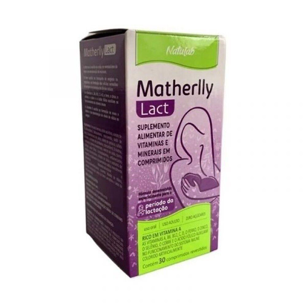 Matherlly Lact 30 Comprimidos - Polivitamínico para Lactantes