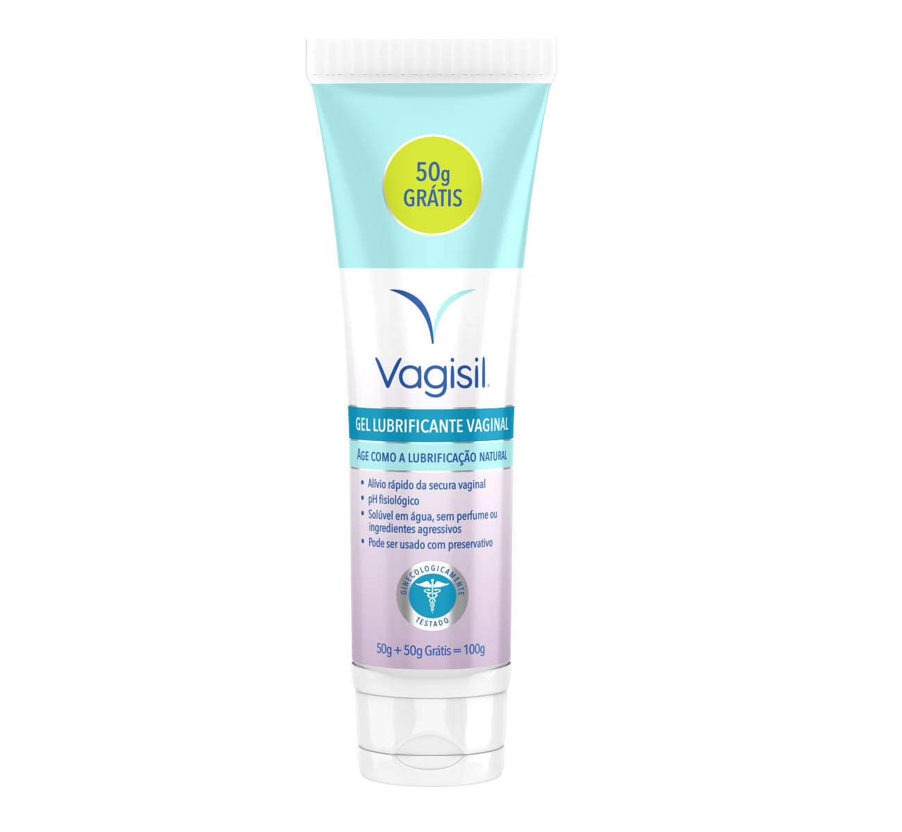 Gel Lubrificante Vaginal Vagisil Sem Perfume 100g