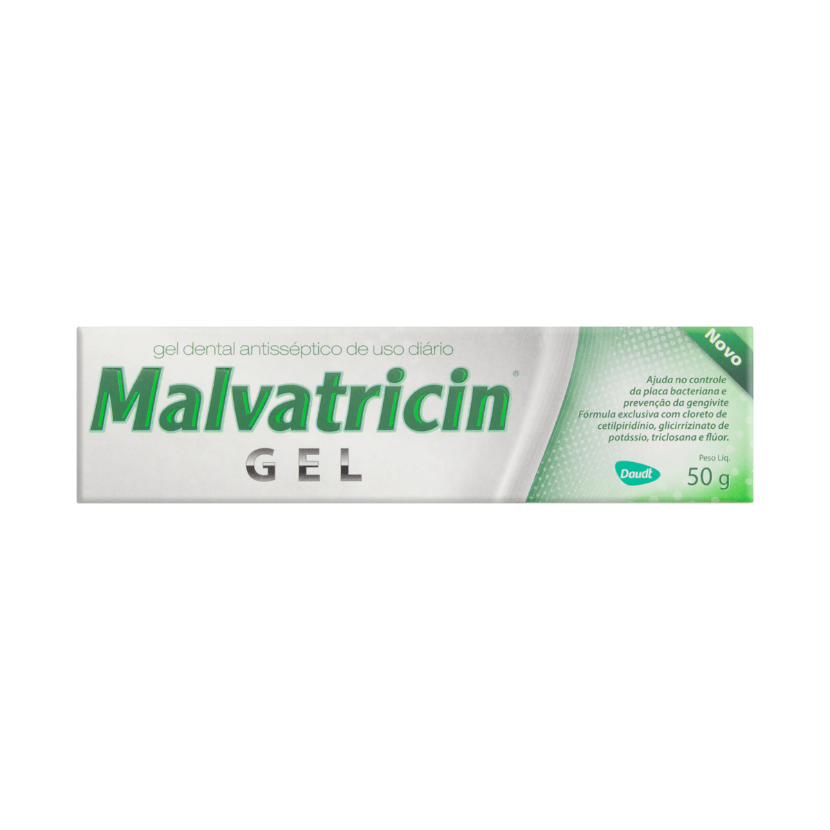 Gel Dental Malvatricin Antisséptico Flúor 50g