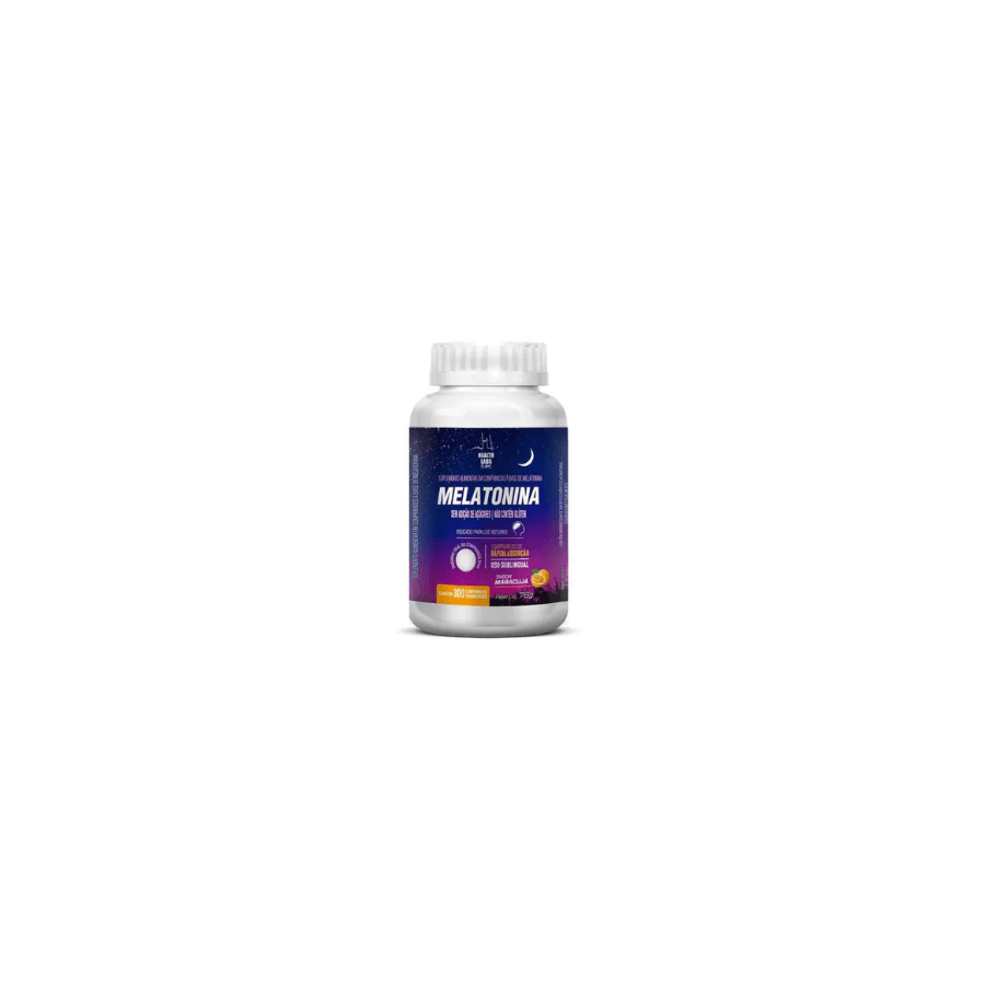 Melatonina Sublingual Sabor Maracujá 300 Comprimidos - Health Labs