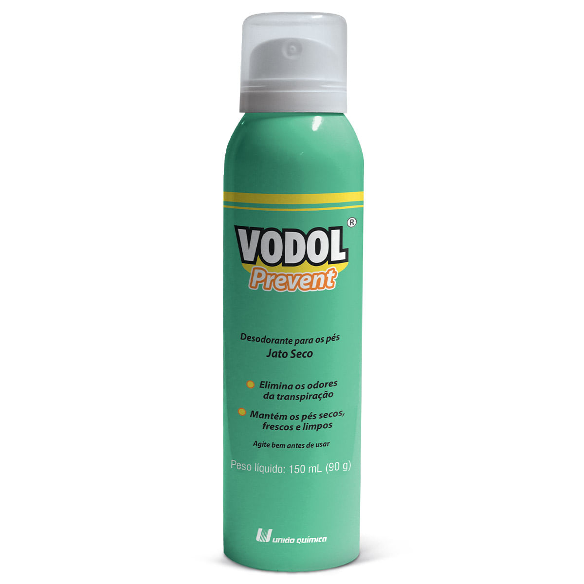Desodorante para os Pés Vodol Prevent Antisséptico Aerossol 90g