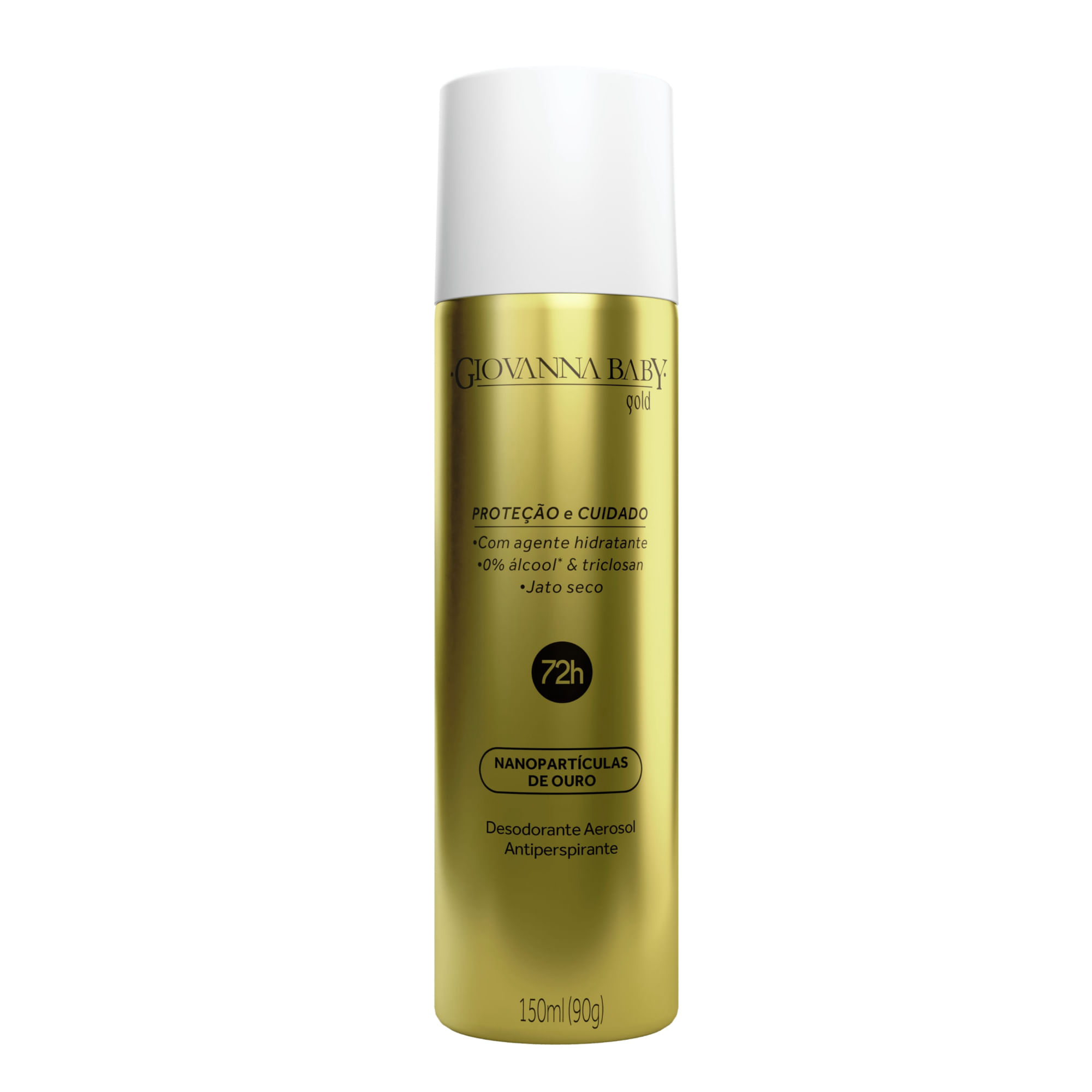 Desodorante Giovanna Baby Aerossol Gold - 150ml