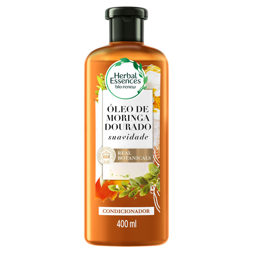 Condicionador Herbal Essences Bio Renew Suavidade Golden Moringa Oil 400ml