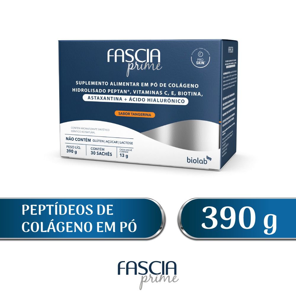 Fascia Prime Sabor Tangerina Pó para Solução Oral 30 Sachês 13g