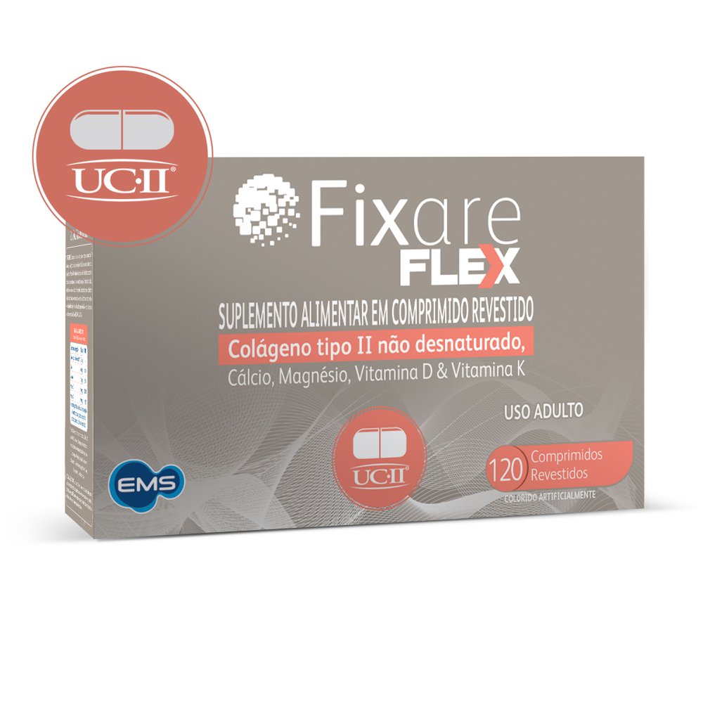 Suplemento Alimentar Fixare Flex 120 Comprimidos