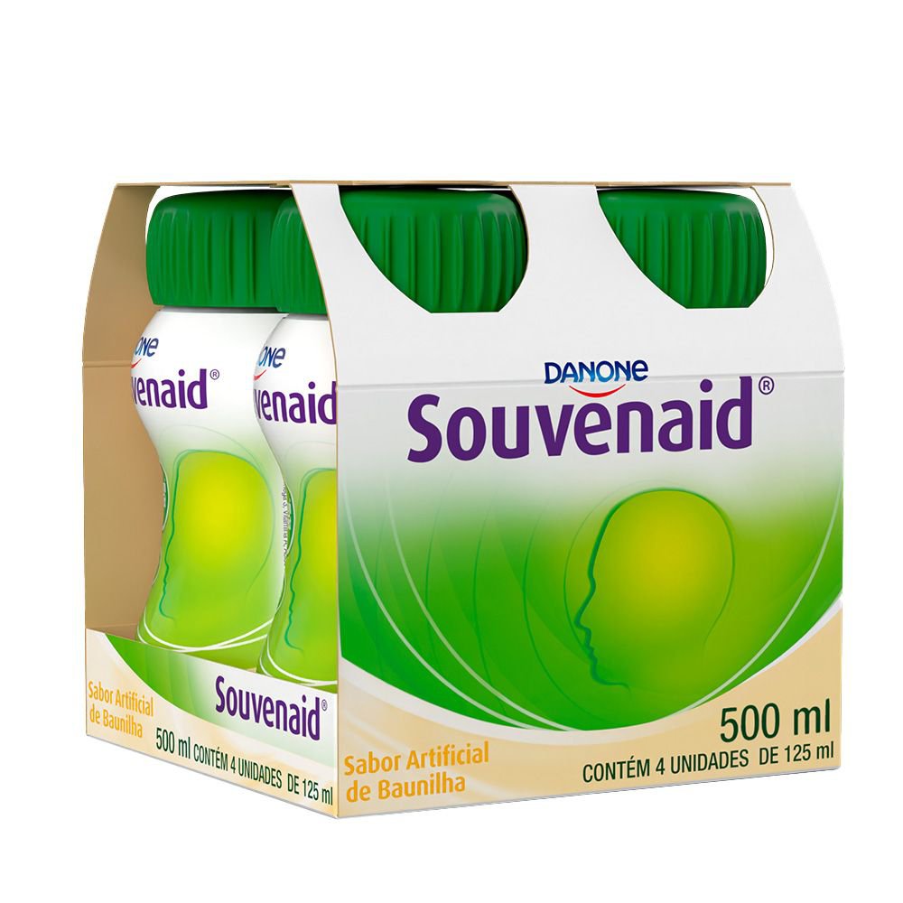 Souvenaid Baunilha 4 Unidades de 125ml