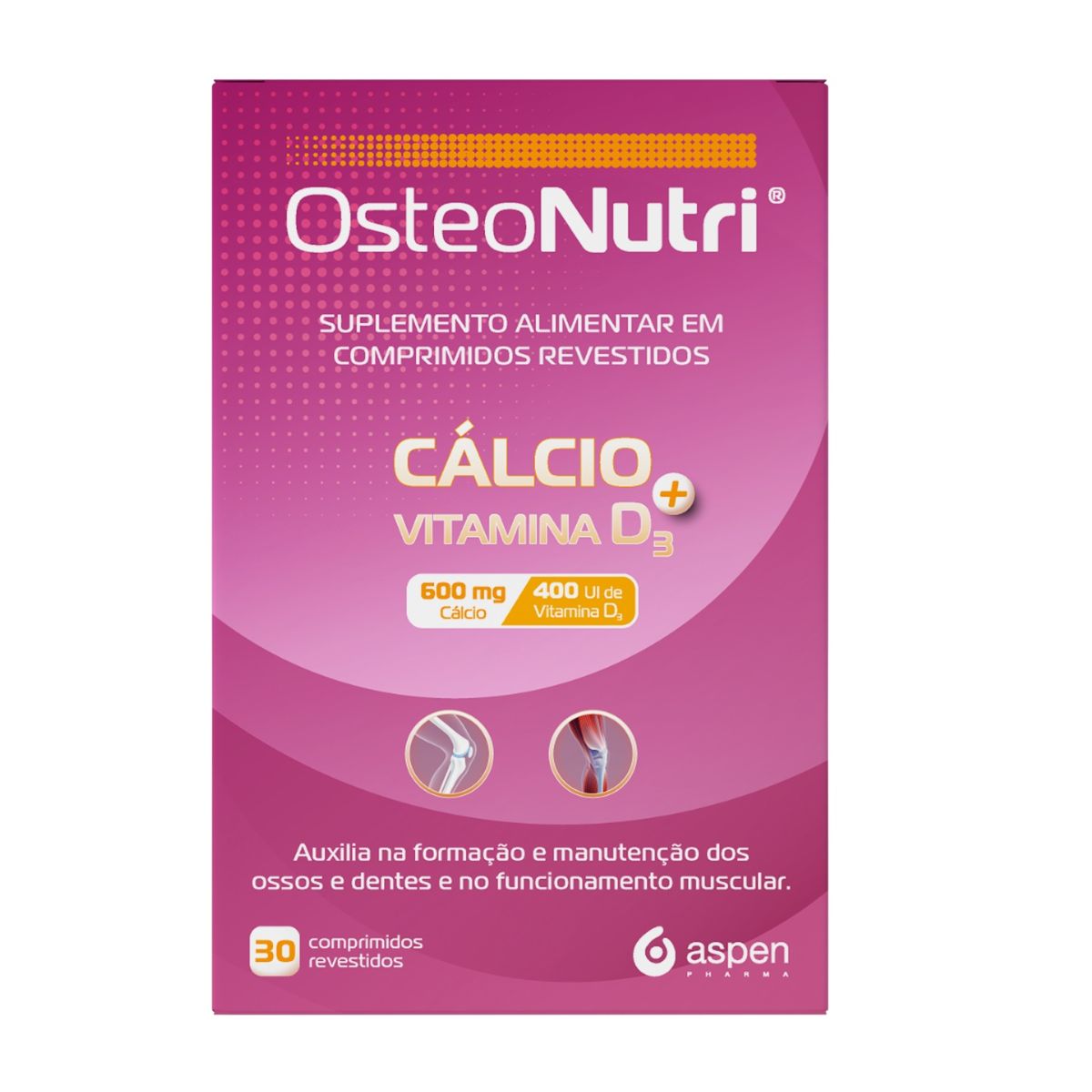 Suplemento Alimentar Osteonutri Mulher 600mg 30 Comprimidos