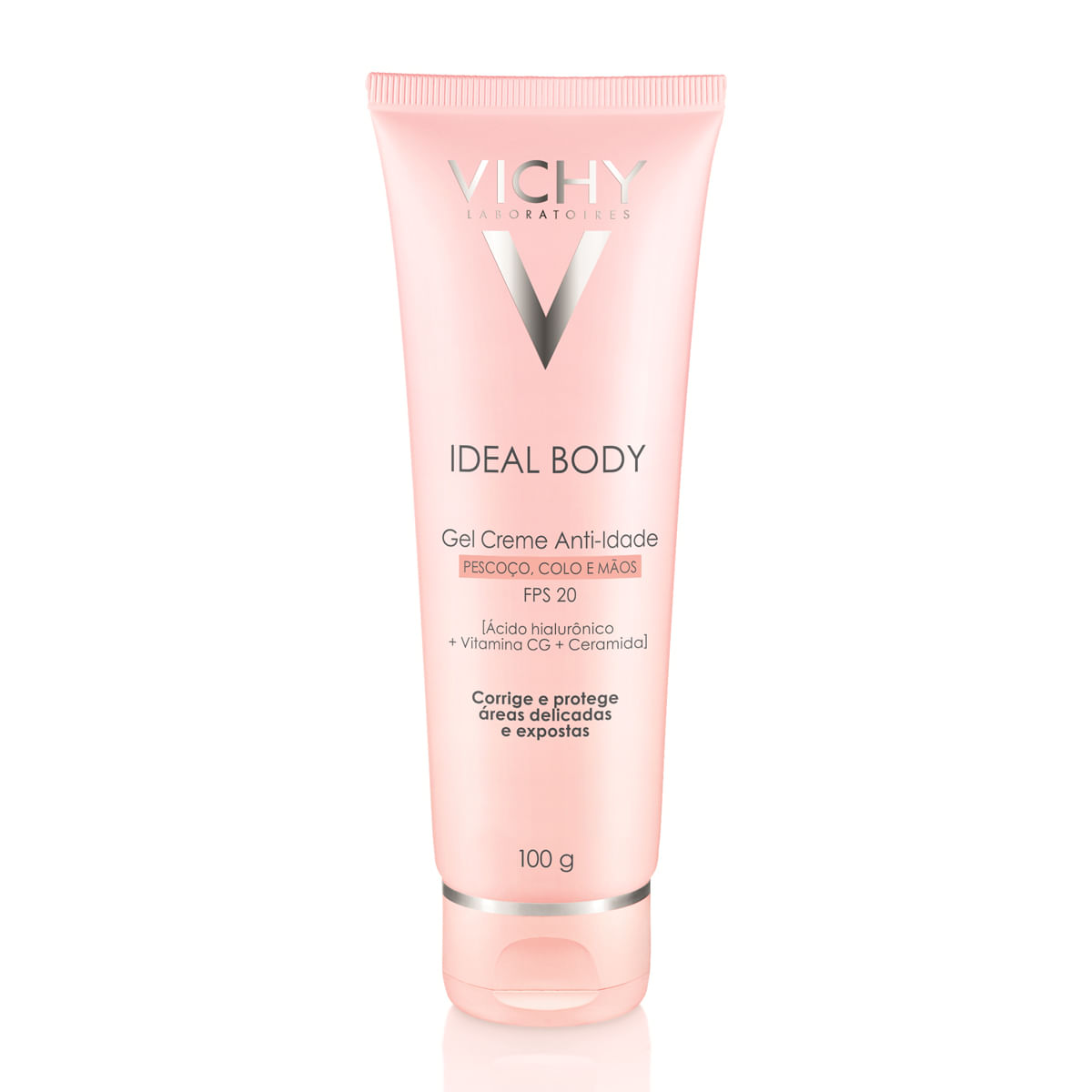 Ideal Body Gel Creme Anti-idade Pescoço Colo E Mãos Fps20 Vichy 100g