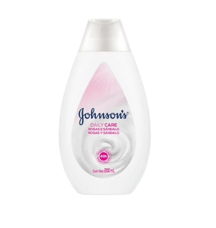 Hidratante Johnsons Daily Care Rosas E Sandalo 200ml