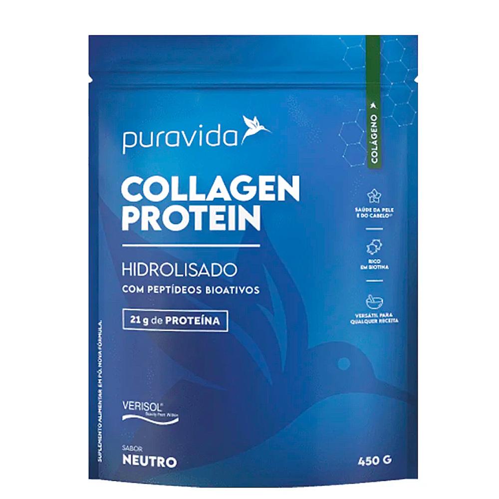 Puravida Collagen Protein - Colágeno Neutro (450g)