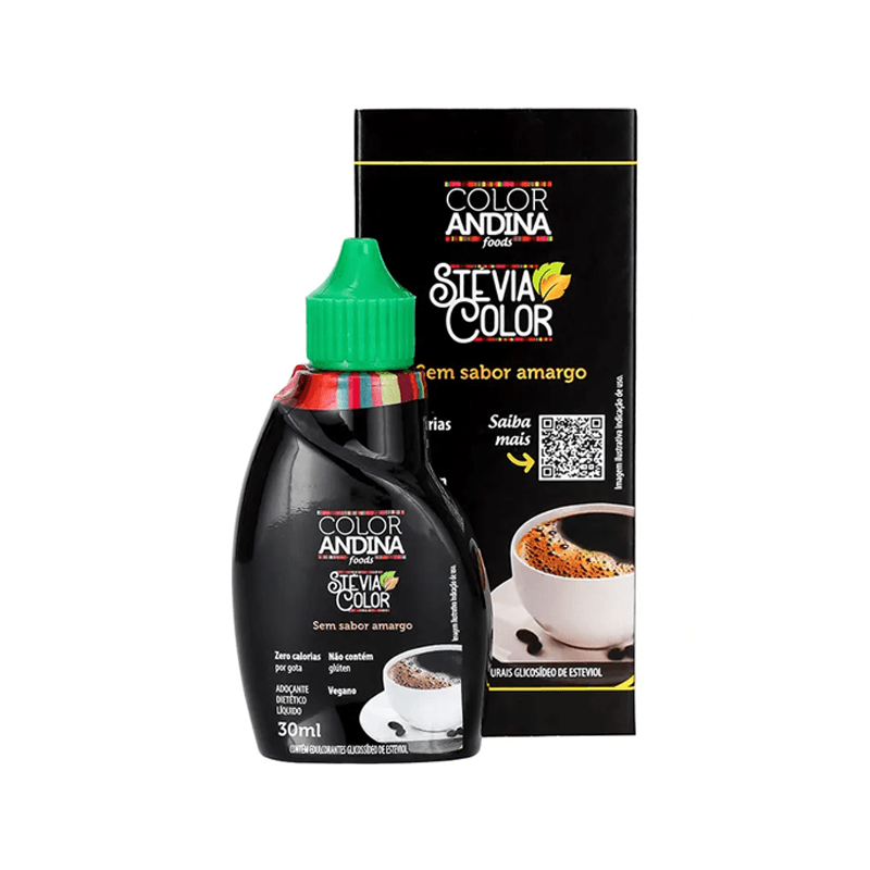 Adoçante Stévia Color Andina Líquida 30ml