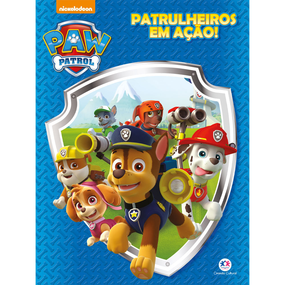 Revista Patrulha Canina - Patrulheiros Em Ação