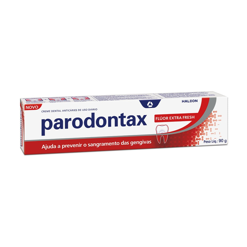 Creme Dental Parodontax Prevenção do Sangramento das Gengivas Flúor Extra Fresh 90g