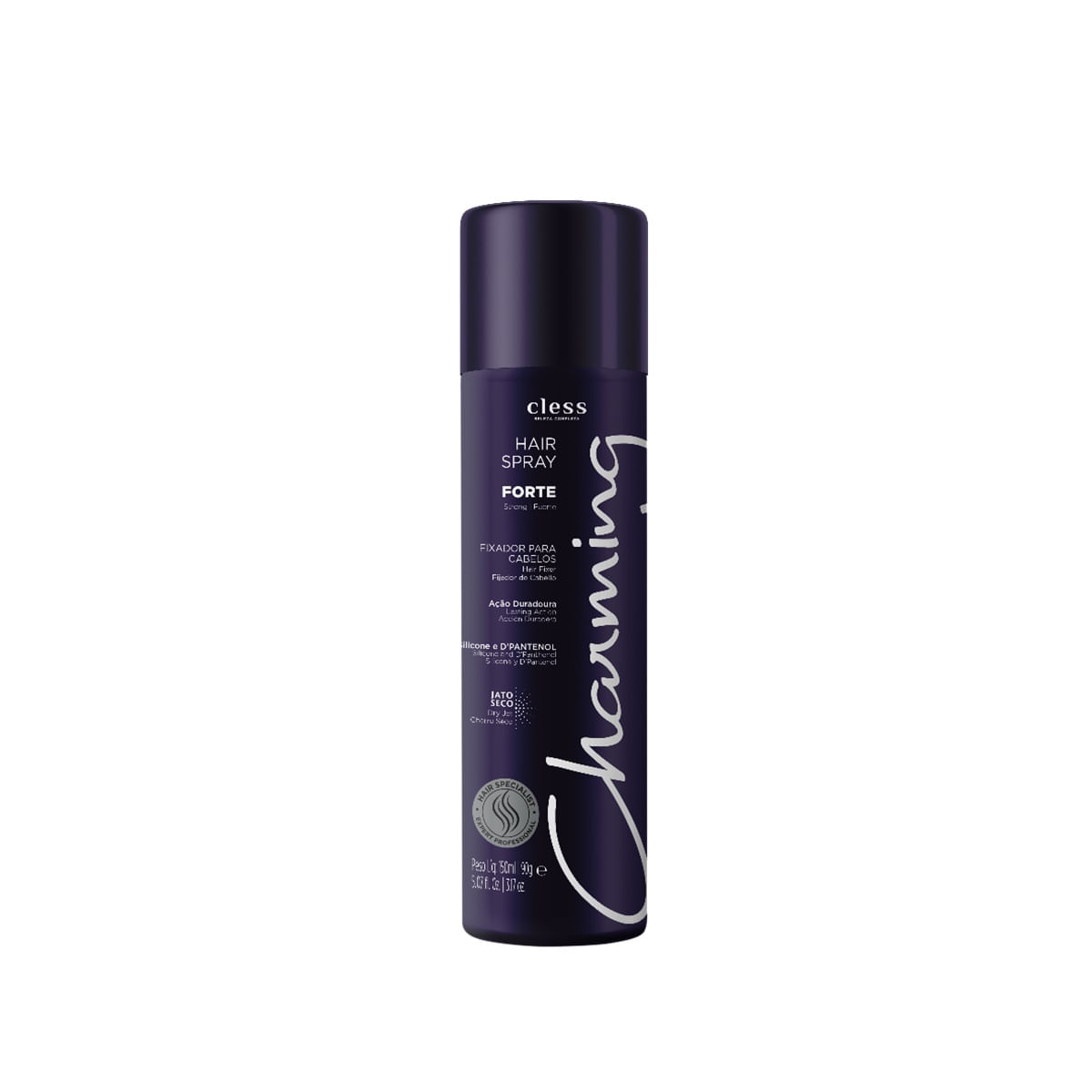 Fixador Capilar Charming Hair Spray Fixação Forte Spray 150ml