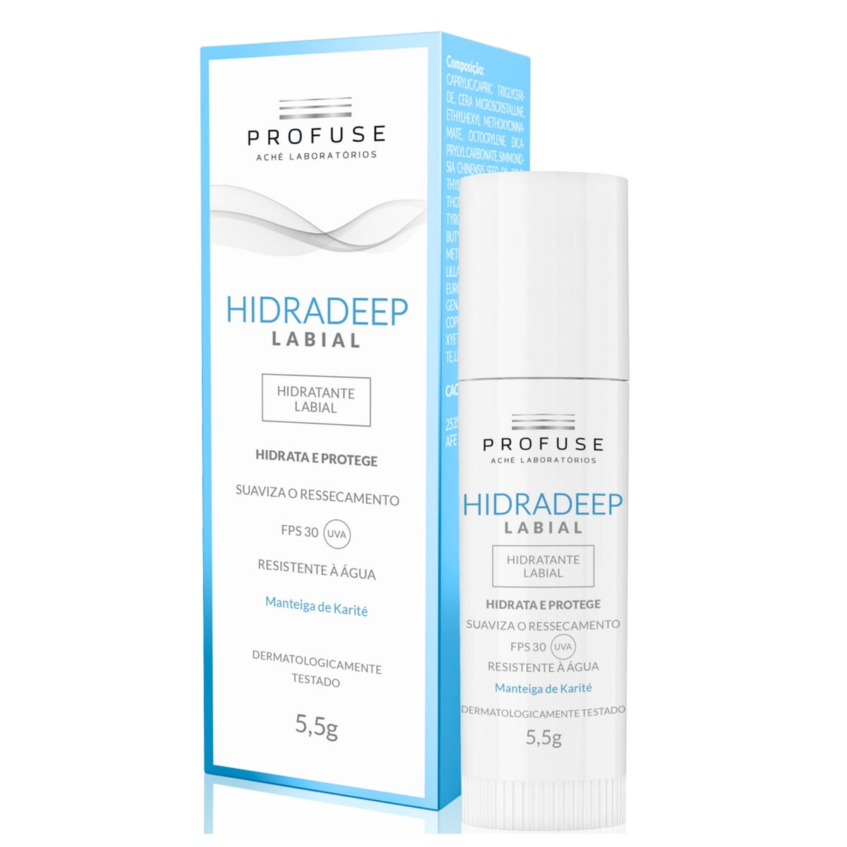 Hidratante Labial Profuse Hidradeep FPS 30 5,5g