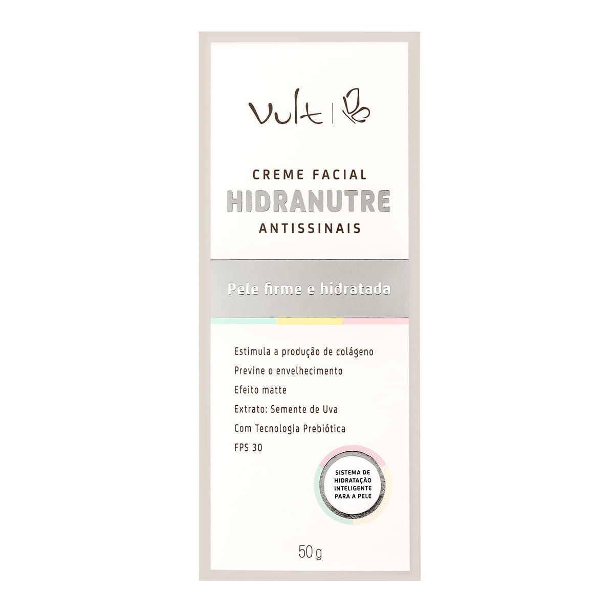 Creme Facial Vult Hidranutre Antissinais Fps30 50g