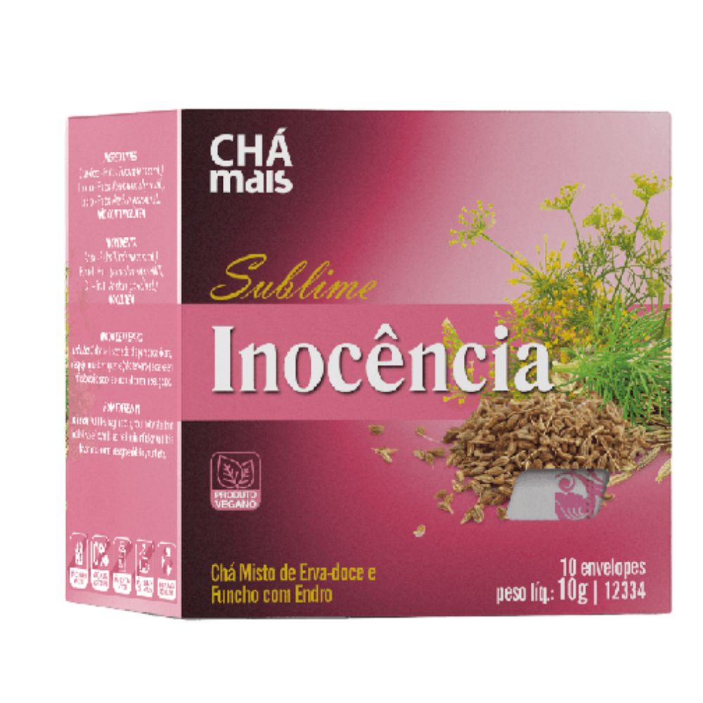 Chá Misto Sublime Inocência 10 sachês - Chá mais