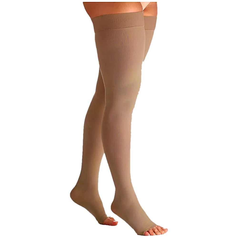 Meia 7/8 Select Comfort Premium 20-30mmHg Aberta Nat Esc M1
