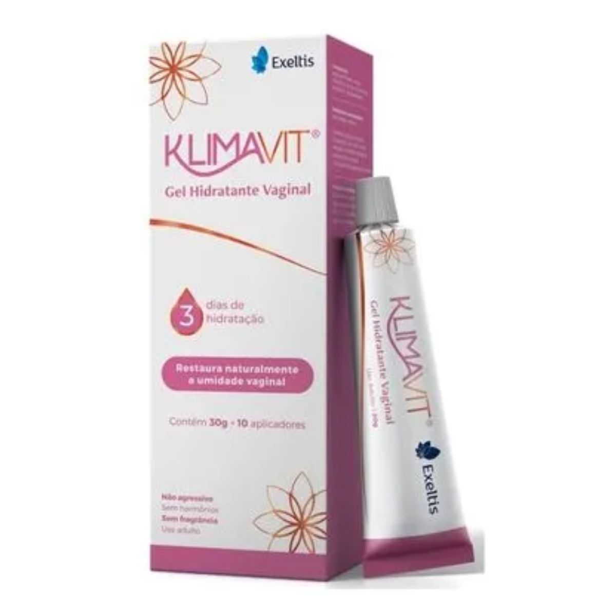 Klimavit gel hidratante 30g Com 10 aplicadores