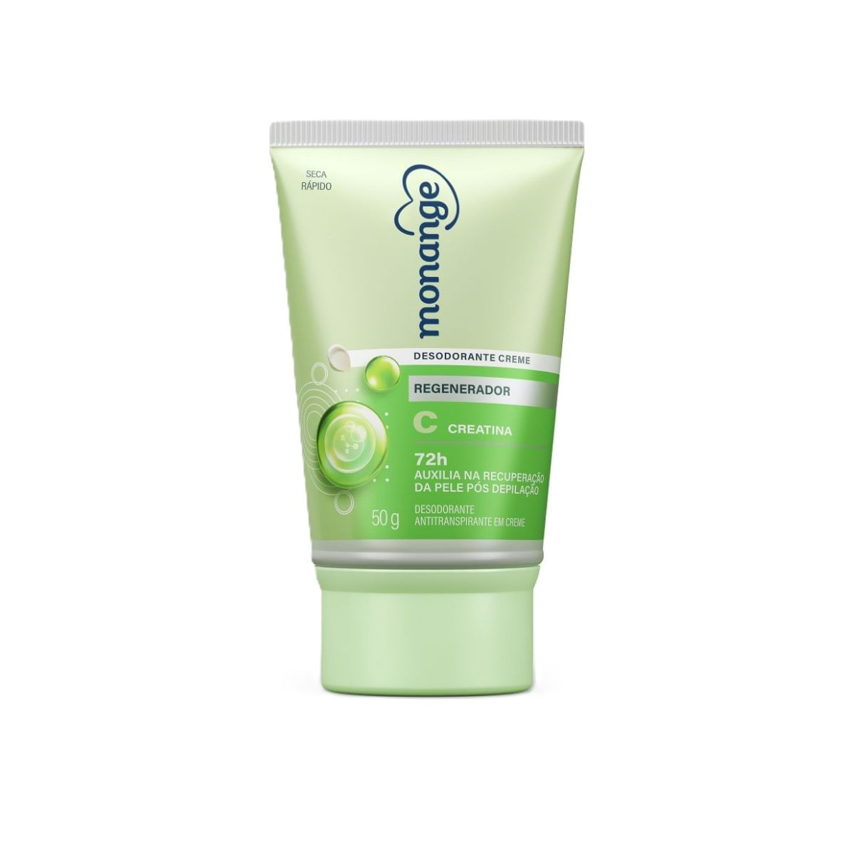 Desodorante Antitranspirante Monange Creme Regenerador 50g