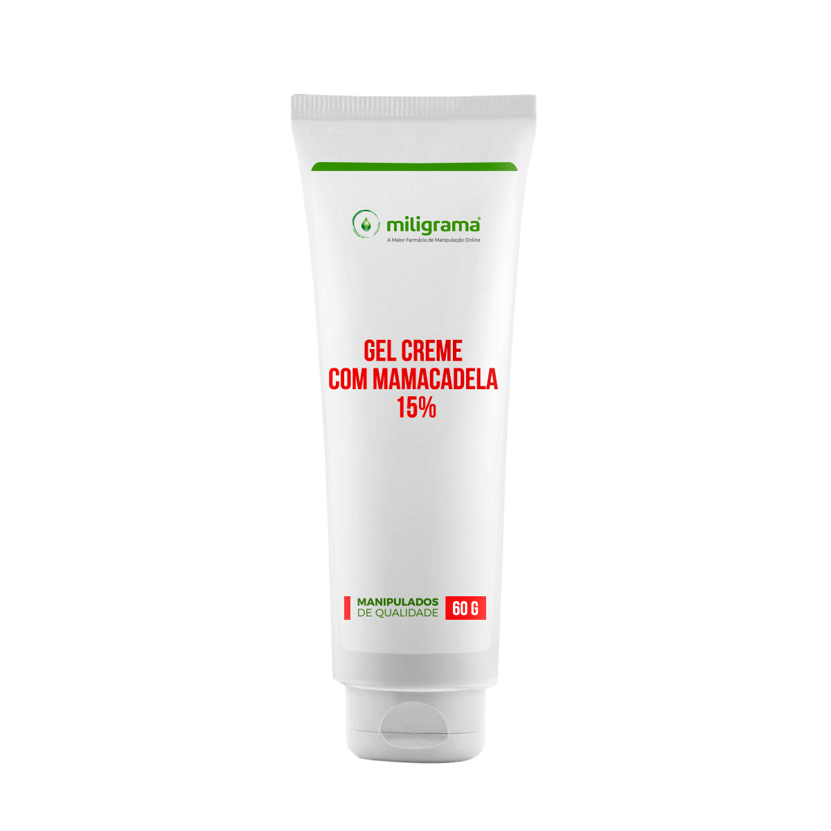 Gel creme com Mamacadela 15% 60g - Tratamento da Vitiligo