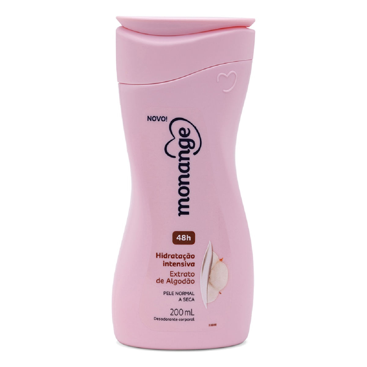 Loção Corporal Monange Hidratação Intensiva com Extrato de Algodão 200ml
