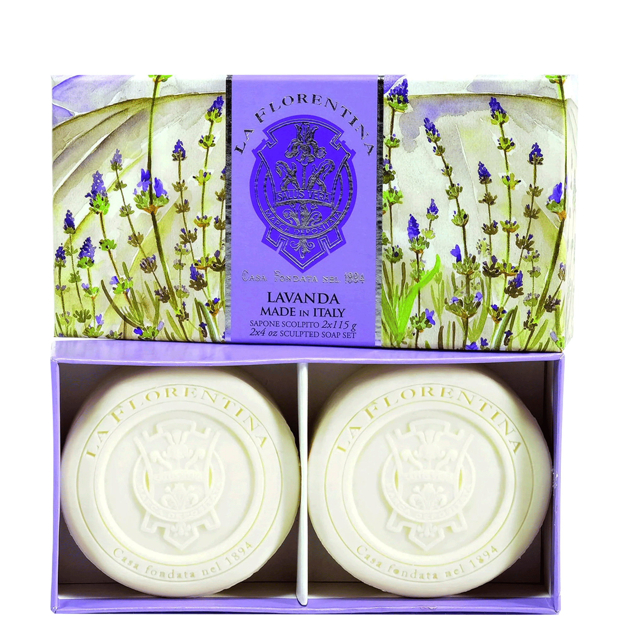 La Florentina Lavanda – Sabonete em Barra – Kit 2x115g