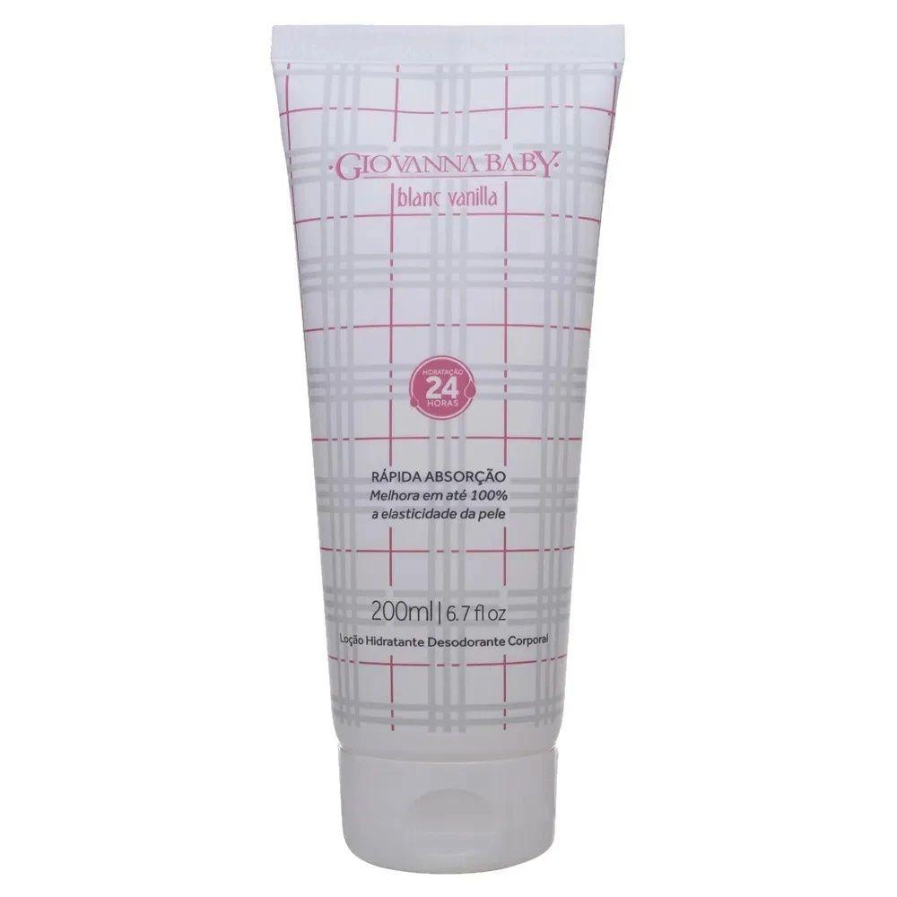 Loção Hidratante Giovanna Baby 200ml Blanc Vanilla