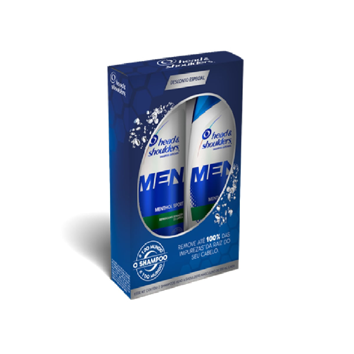 Shampoo Anticaspa Head & Shoulders Menthol Sport 200ml Com 2 Unidades Preço Especial