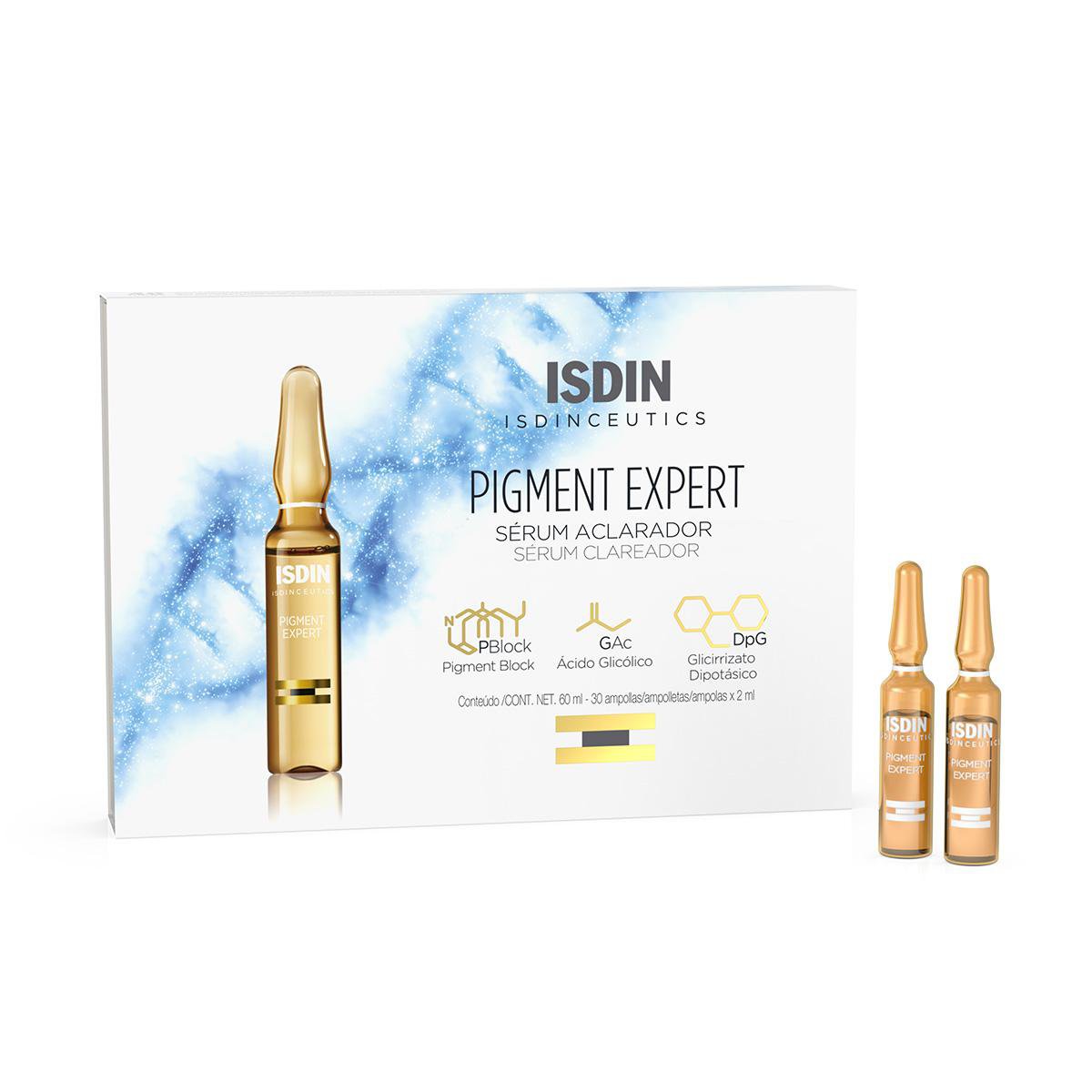 Sérum Facial Clareador Isdinceutics Pigment Expert - 30u
