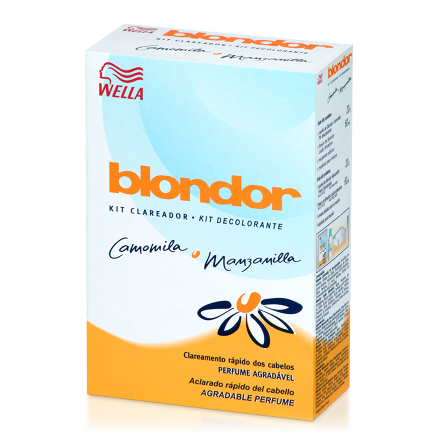 Kit Clareador de Pelos Brondor Camomila 1 Unidade