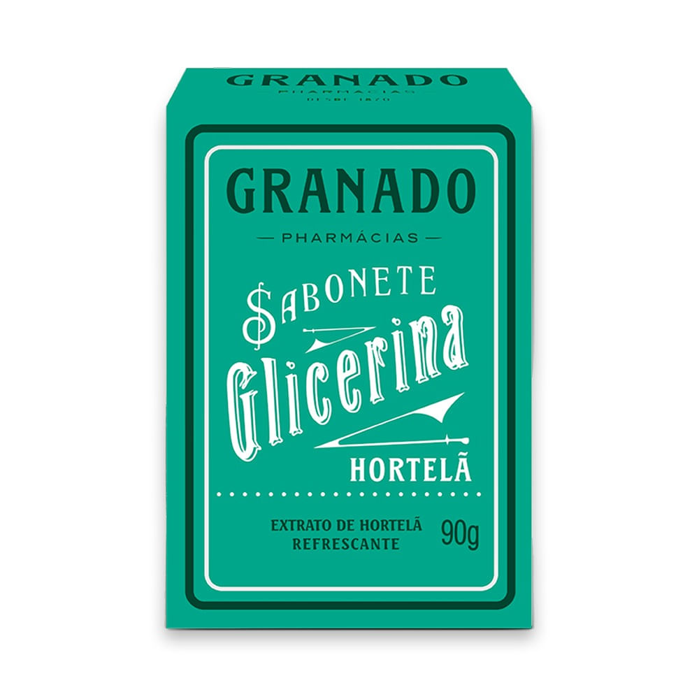 Sabonete de Glicerina Granado Hortelã 90g