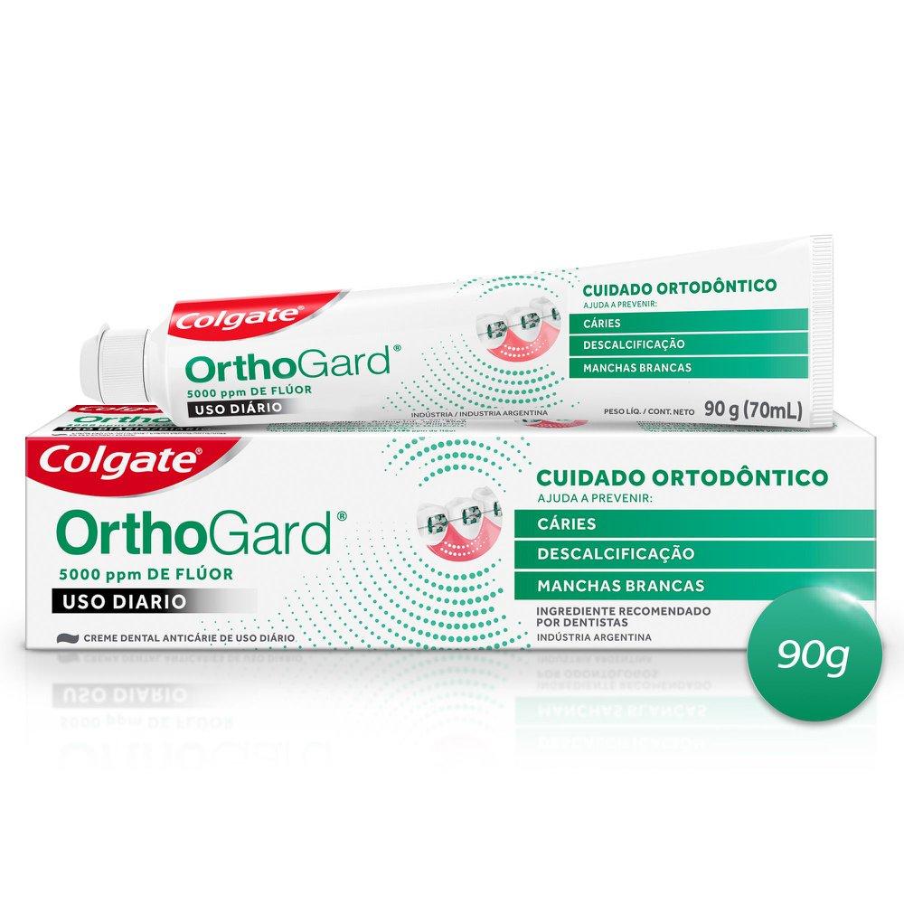 Creme Dental Colgate OrthoGard - Uso Diário e Cuidado Ortodôntico 90g