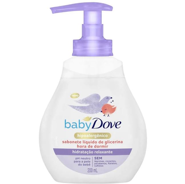Sabonete Líquido Infantil Protex 200ml - Lavanda