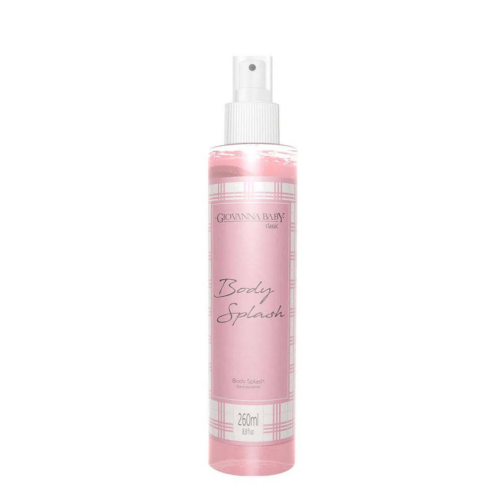Colônia Giovanna Baby Classic Body Splash 260ml