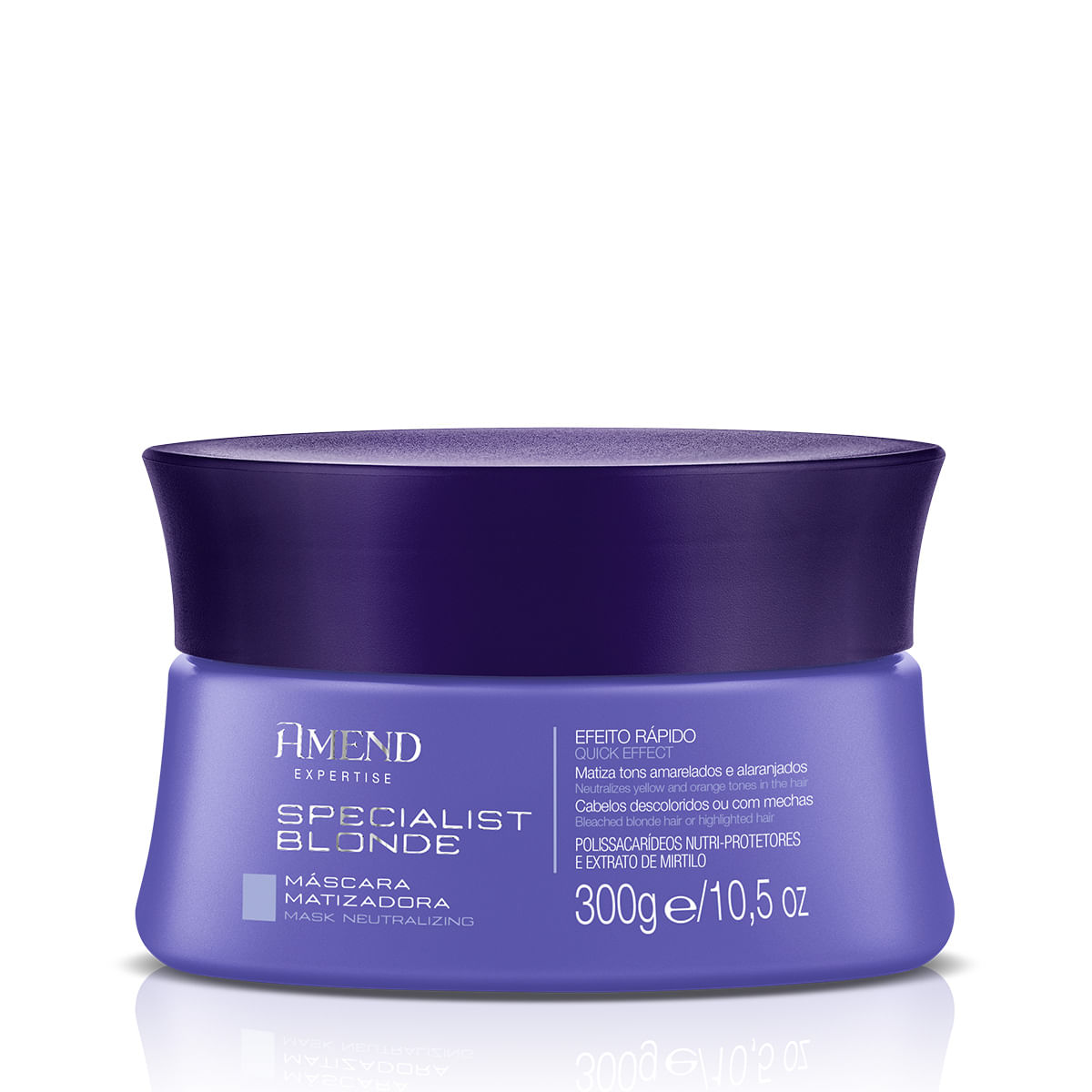 Máscara Capilar Amend Specialist Blonde Matizador 300g