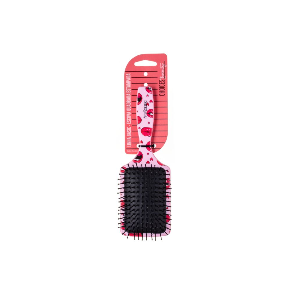 Escova De Cabelo Almofada Quadrada Choices Beauty 1 Unidade