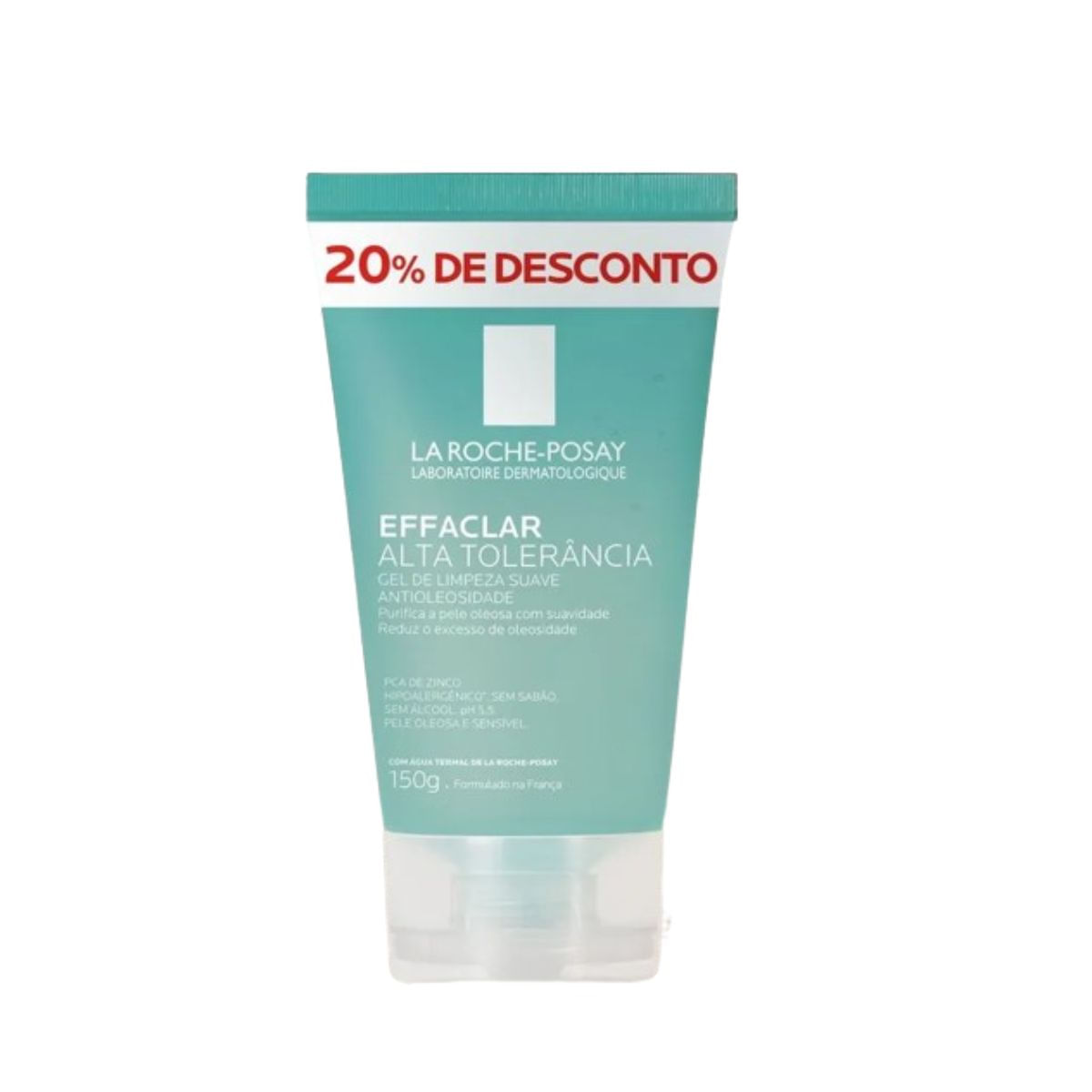 Effaclar Alta Tolerância Gel De Limpeza Suave Antioleosidade 150g Com 20% De Desconto