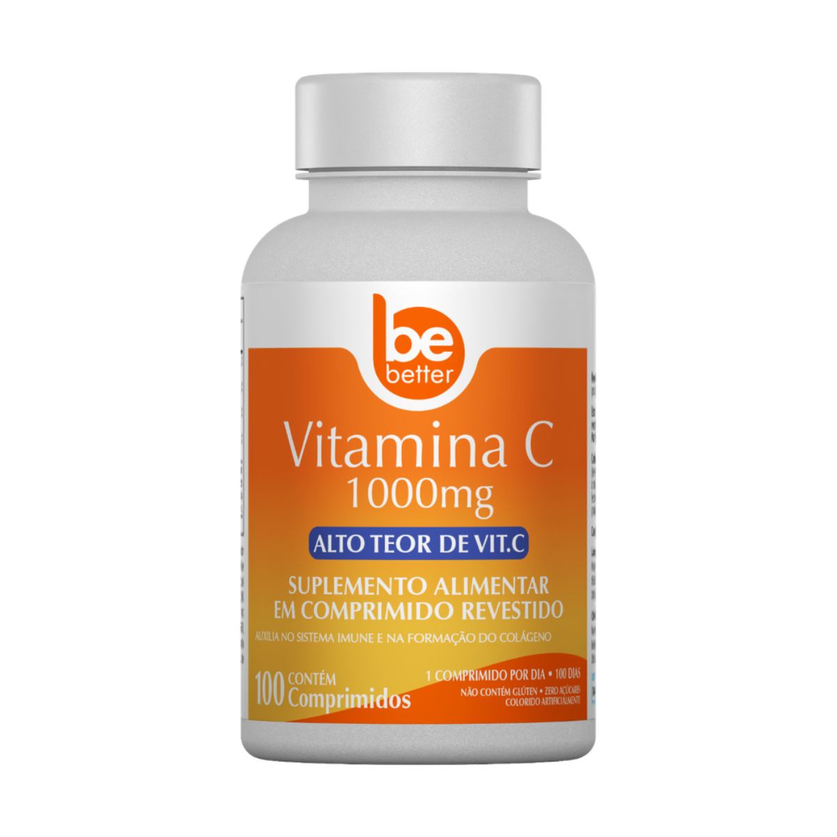 Vita + Vitamina C Be Better 1000mg 100 Comprimidos Revestidos