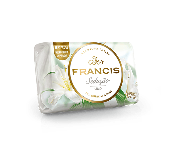 Sabonete em Barra Francis Sedução Lírio 85g