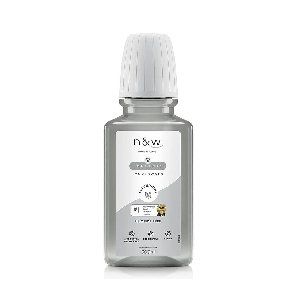 N&W Dental Care Enxaguatório Bucal Implants - 300ml