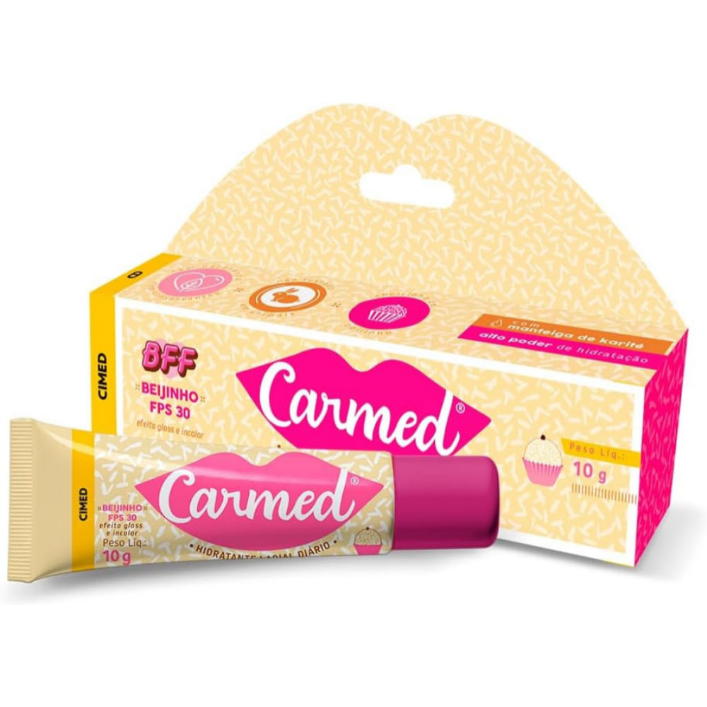 Hidratante Labial Carmed BFF Beijinho 10g