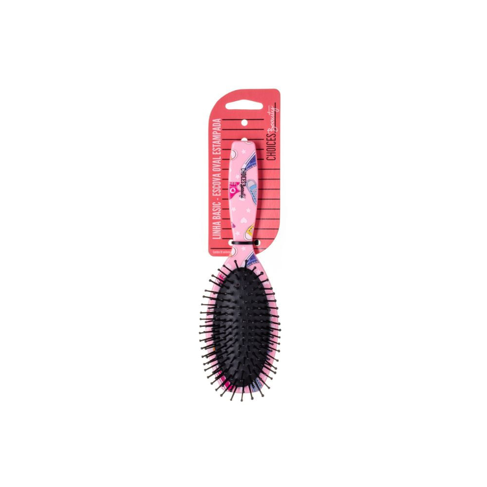 Escova De Cabelo Almofada Oval Choices Beauty 1 Unidade