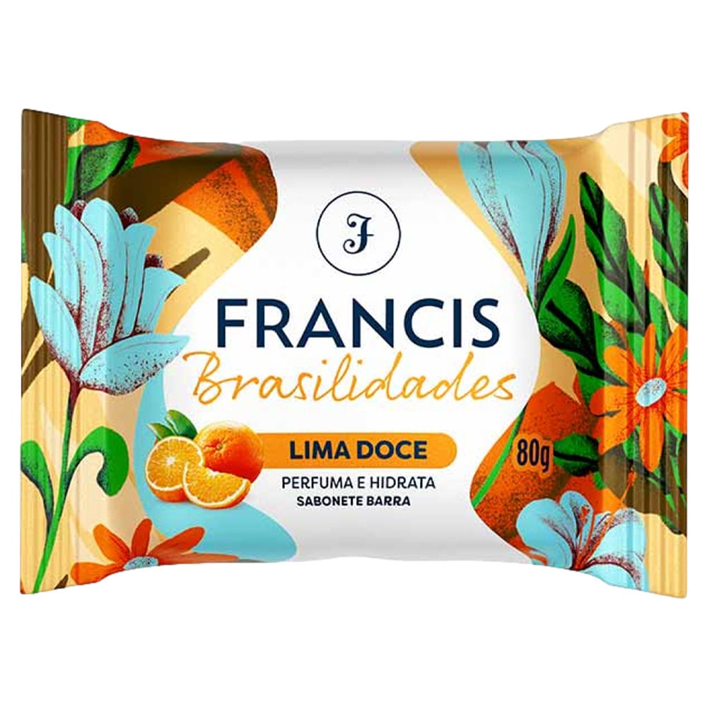 Sabonete em Barra Francis Brasilidades Lima Doce 80g