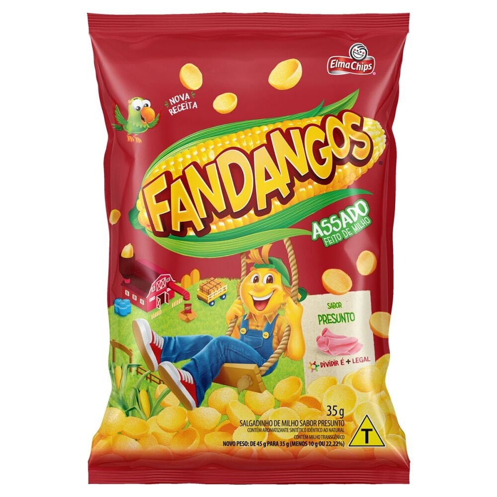 Salgadinho Fandangos Sabor Presunto 35g