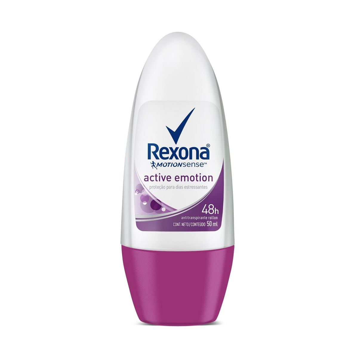 Desodorante Antitranspirante Rexona Active Emotion 48h Roll-On 50ml