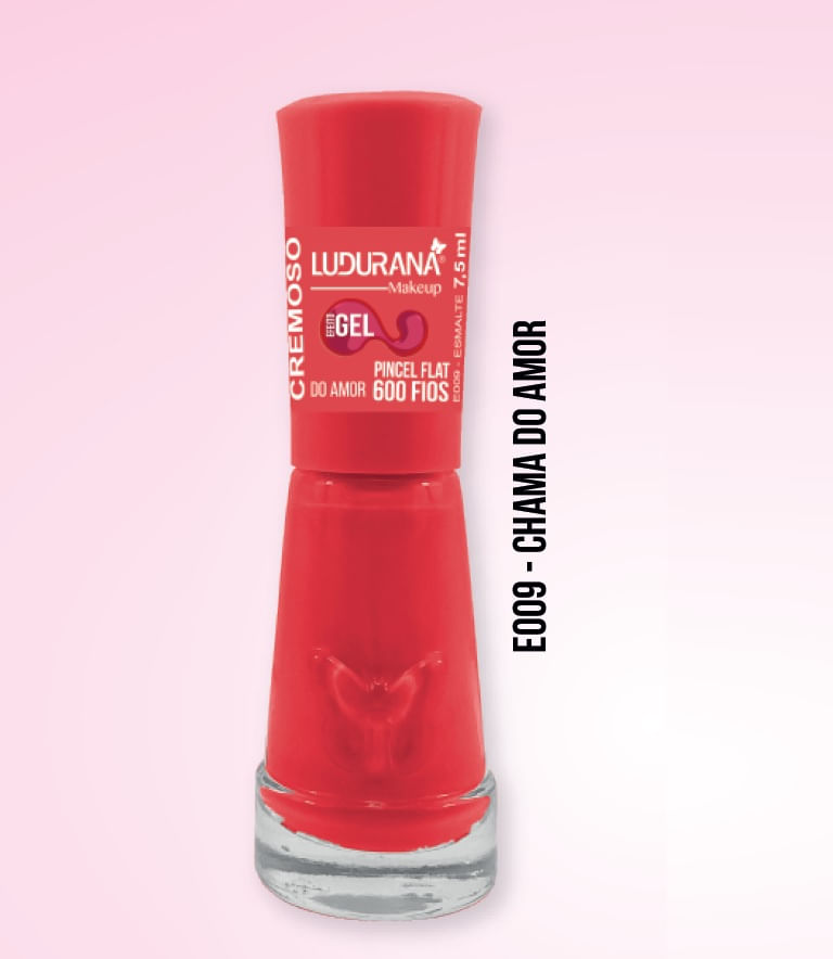 Esmalte Ludurana 600 Fios 7,5ml Chama Do Amor
